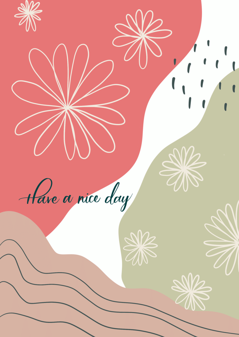 TheJoyRipple Have a Nice Day Card