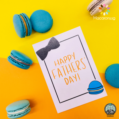 Macarons.sg Father's Day Card