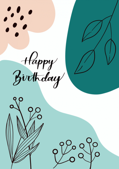 TheJoyRipple Happy Birthday Card