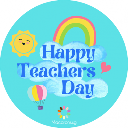 Macarons.sg Teachers Day Sticker
