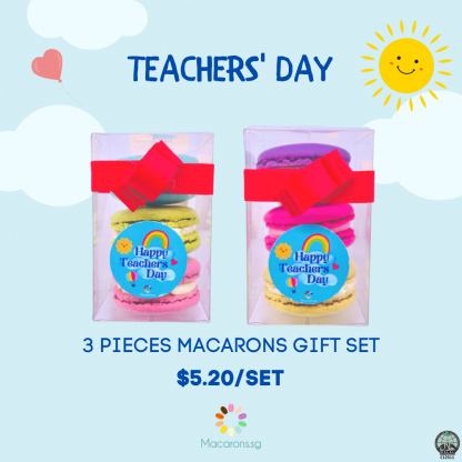Macarons.sg Teachers Day 3 Pcs Store