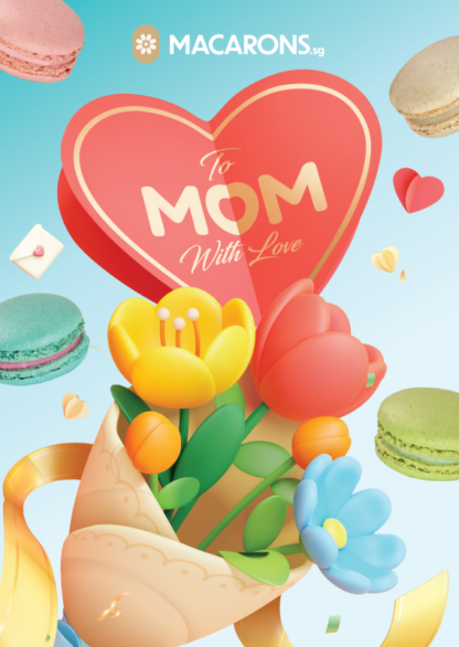 Macarons.sg Mothers Day Card